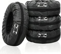 Housses de rangement pour pneus — anti-poussière, résistant à l'eau, Lot de 4, 19-23 pouces